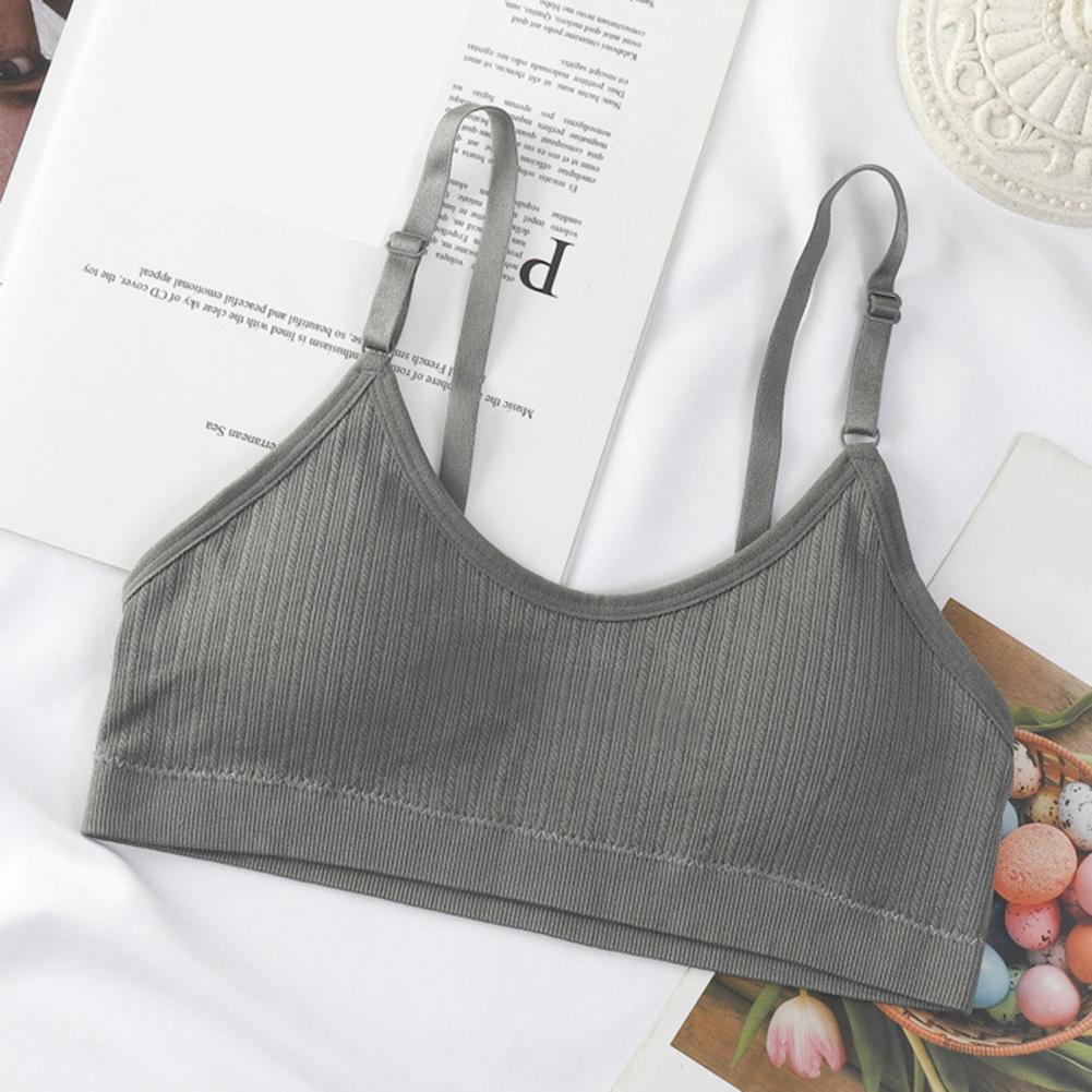 Seamless Ribbed Workout Tank Top - Zachte sportbeha voor dames, zomer, draadloos,