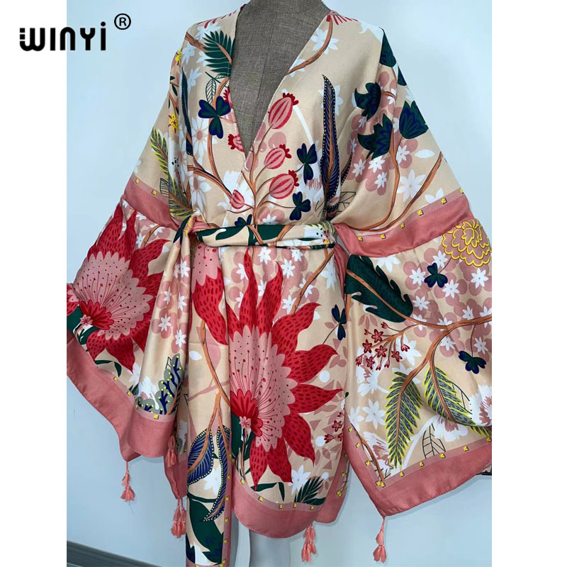 WINYI Herfstjurken voor Dames  - Boho Summer Beach Maxi Dress recensie en prijs