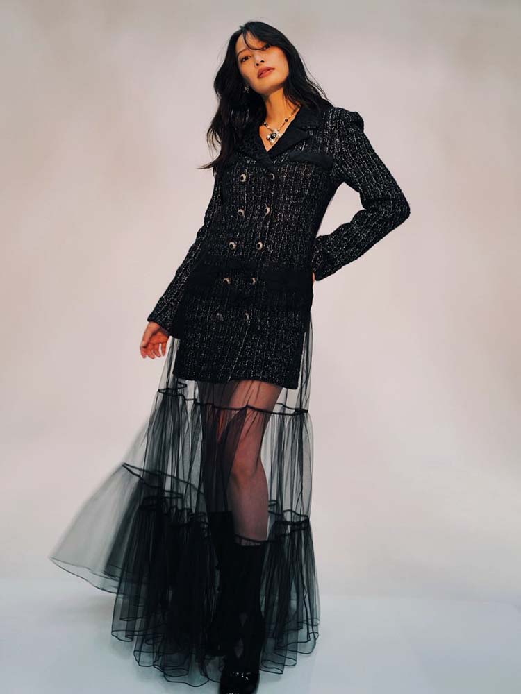 VC Tweed blazerjurkset voor da - Tweed Two Piece Blazer Dress recensie en prijs