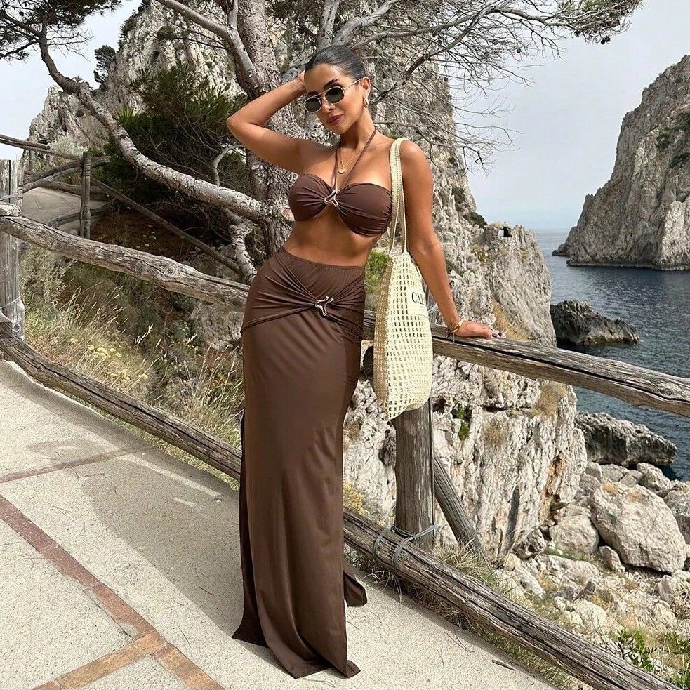 Dames mouwloze tankini bikini  - Swimwear recensie en prijs
