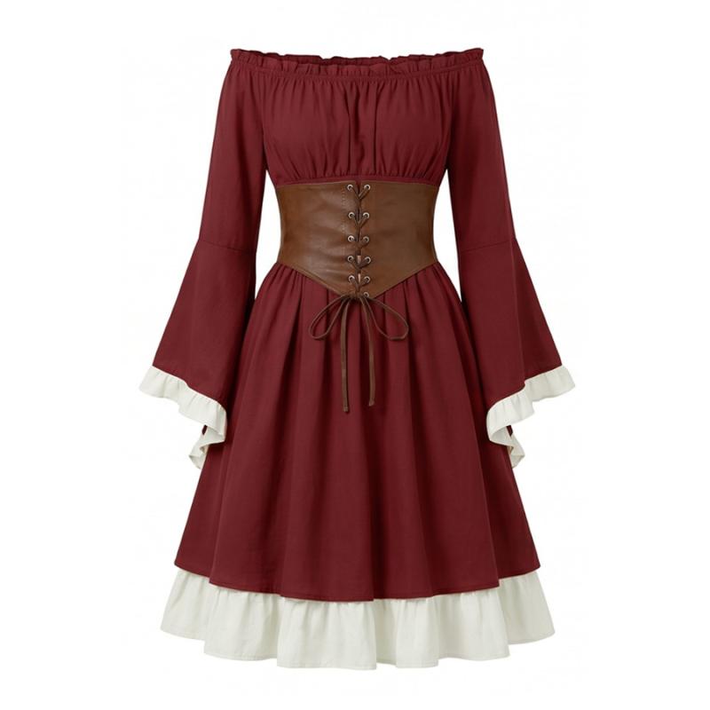 Middeleeuwse renaissance midi- - Dresses recensie en prijs