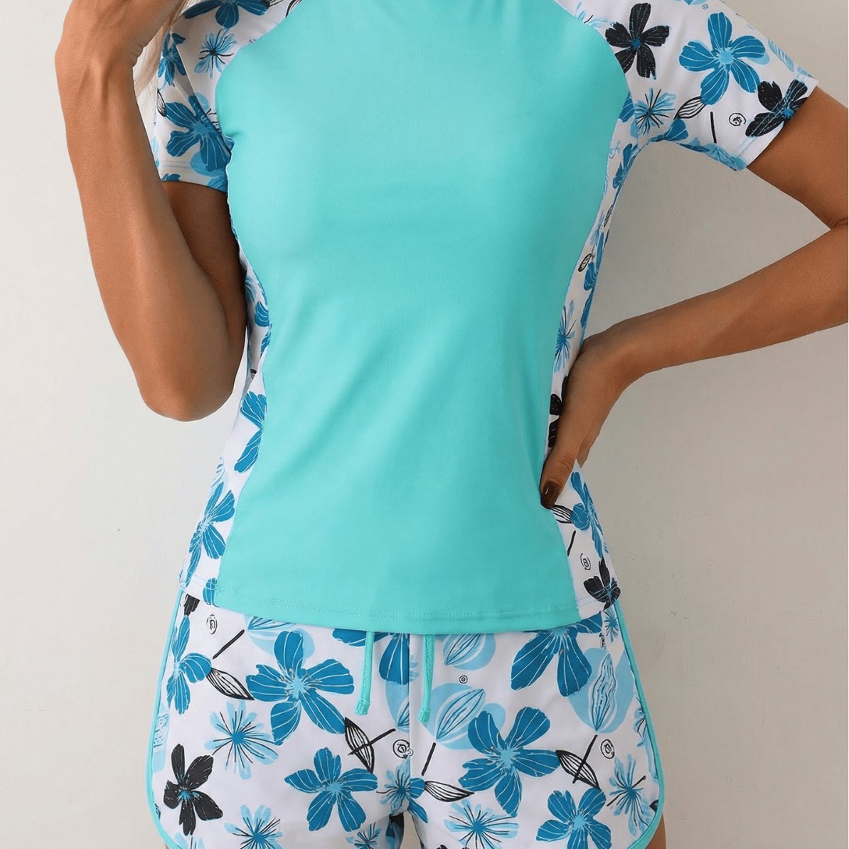Dames tankini met korte broek  - Tops recensie en prijs